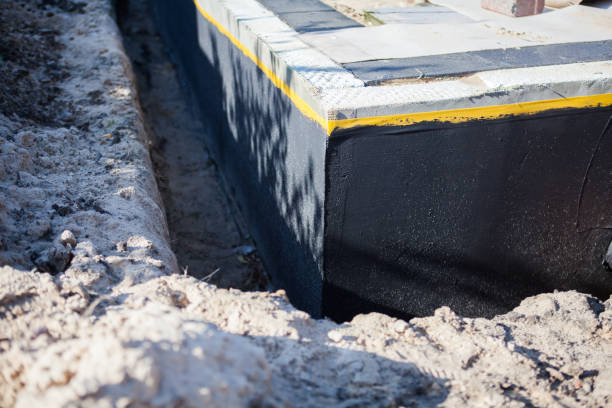 Professional Interior Drainage System technician working in Mountain Lakes, NJ